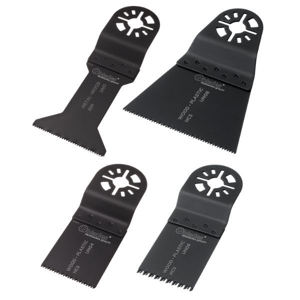 Set zaagbladen multitool universele aansluiting