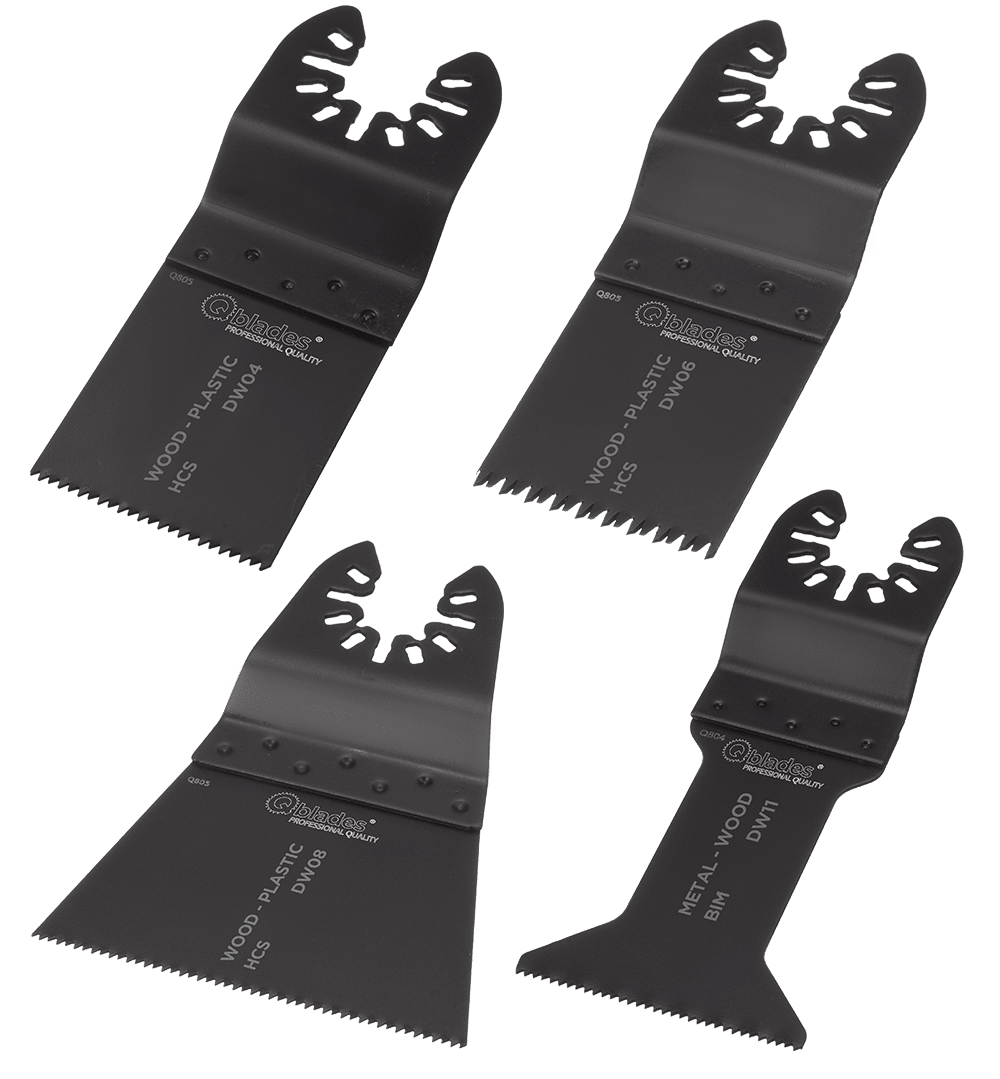 DeWalt zaagbladen set Hout en Metaal DW92 Qblades