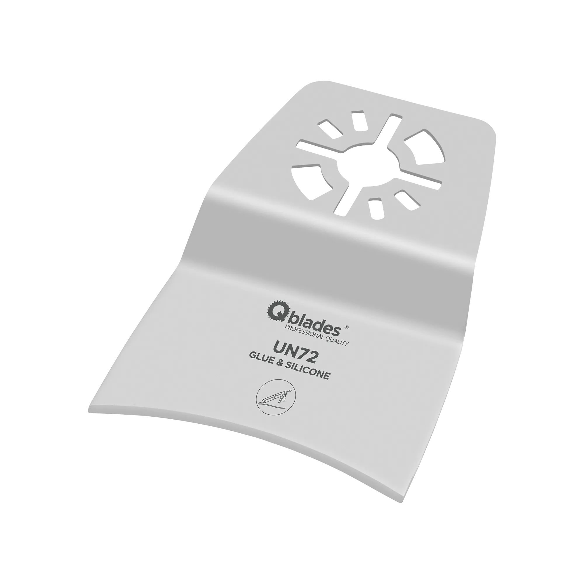 Qblades - UN72 | Segmentmes RVS concaaf 52x0.9mm | 1 stuks